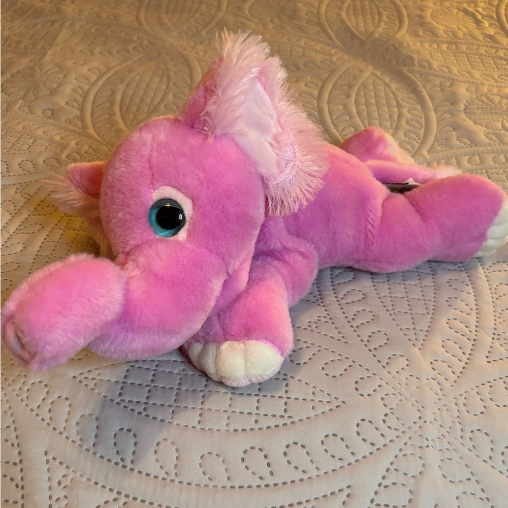 Pink Stuffed Elephant Toy‎ - Picture 2 of 3